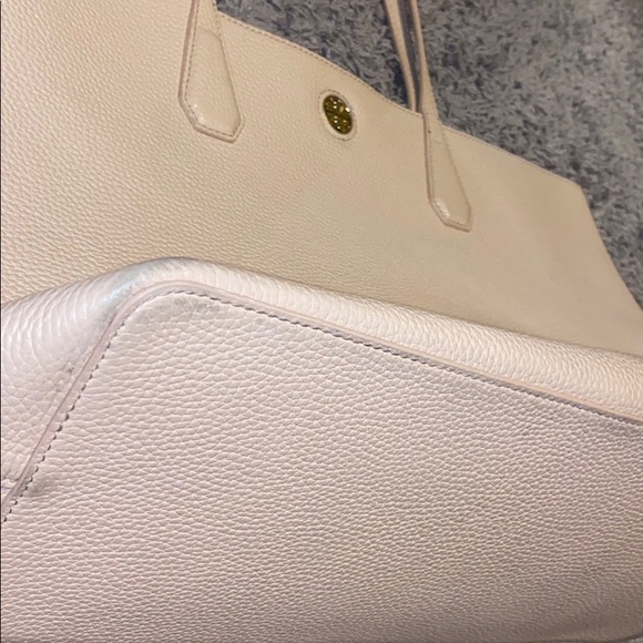 Blush pink Tory Burch tote, in great condition. - Picture 7 of 9